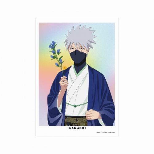 グッズ-ポスター】NARUTO-ナルト- 疾風伝 描き下ろし はたけカカシ A3  