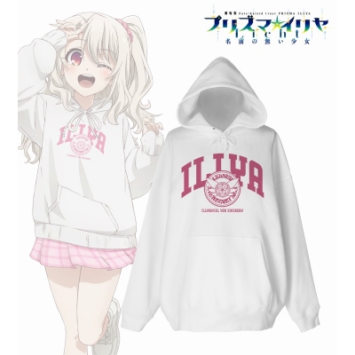 【グッズ-ジャンパー・コート】劇場版「Fate/kaleid liner プリズマ☆イリヤ Licht 名前の無い少女」 arti-mate 着用BIGシルエットパーカー イリヤ 描き下ろし カジュア