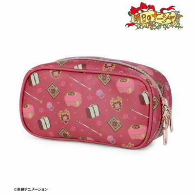 【グッズ-ポーチ】明日のナージャ モチーフ柄 メイクポーチ