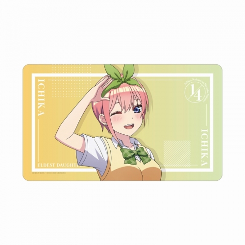 グッズ-デスクマット】五等分の花嫁∽ 描き下ろし 中野一花 衣装交換 