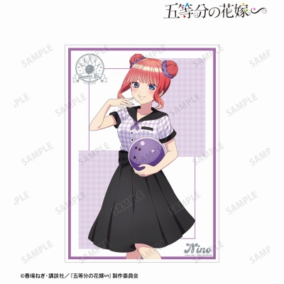 【グッズ-ポスター】五等分の花嫁∽ 描き下ろし 中野二乃 ボウラーガールver. A3マット加工ポスター