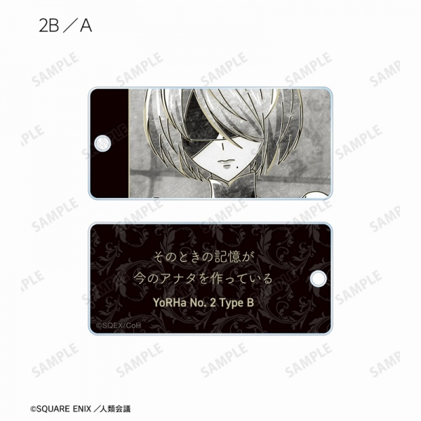 アニメ「NieR:Automata Ver1.1a」 トレーディング Ani-Art BLACK LABEL アクリルキータグ【アニメイト特典付】
