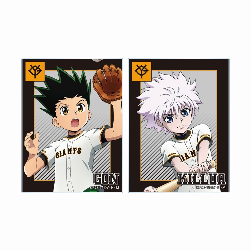 【グッズ-カード】HUNTER×HUNTER ジャイアンツ / 描き下ろし ゴン&キルア アクリルカードセット