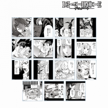 グッズ-コースター】DEATH NOTE トレーディングコマアクリルコースター 