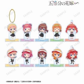 グッズ-スタンドポップ】五等分の花嫁∽ トレーディング ちびキャラ 五等分の花嫁グッズまとめアクリルスタンドキーホルダートレーディング