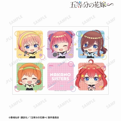 【グッズ-ポスター】五等分の花嫁∽ 集合 ちびキャラ A3マット加工ポスター ver.A