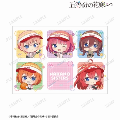 【グッズ-ポスター】五等分の花嫁∽ 集合 ちびキャラ A3マット加工ポスター ver.B