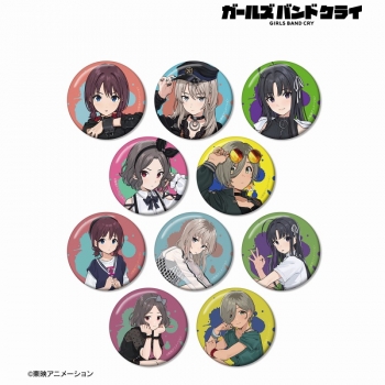 グッズ-バッチ】ガールズバンドクライ トレーディング缶バッジ ver.A 