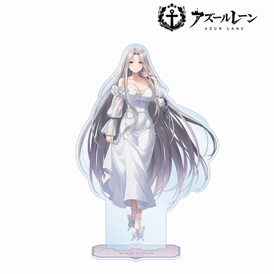 【グッズ-スタンドポップ】アズールレーン 描き起こし ヨークタウン サマーファッションver. 特大アクリルスタンド