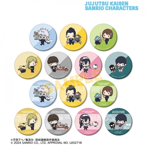 グッズ-バッチ】呪術廻戦×サンリオキャラクターズ トレーディング 懐玉 