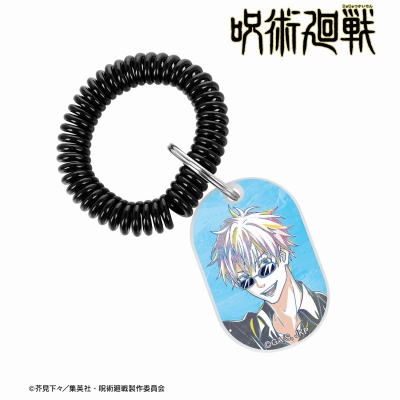 【グッズ-キーホルダー】TVアニメ「呪術廻戦」 五条 悟 Ani-Art 第5弾 ロッカーキー風アクリルキーホルダー