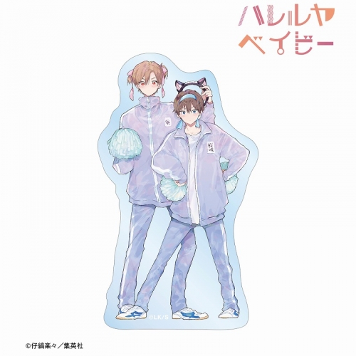 グッズ-ステッカー】ハレルヤベイビー 呉 都&桜咲 冬夏 ダイカット 