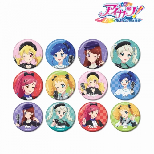 グッズ-バッチ】アイカツ！ 10th STORY ～未来へのSTARWAY～ 描き  