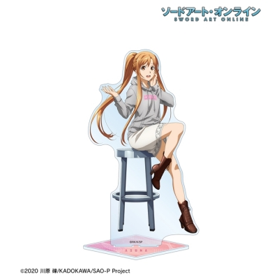 【グッズ-スタンドポップ】ソードアート・オンライン arti-mate BIGアクリルスタンド アスナ 描き下ろし カジュアル私服ver. 第2弾【アニメイト限定】