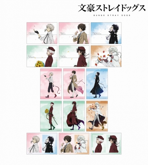 グッズ-ブロマイド】文豪ストレイドッグス 描き下ろし 季節の歩みver 