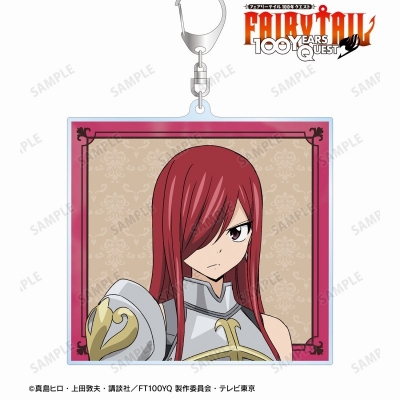 【グッズ-キーホルダー】TVアニメ『FAIRY TAIL 100年クエスト』 エルザ・スカーレット BIGアクリルキーホルダー