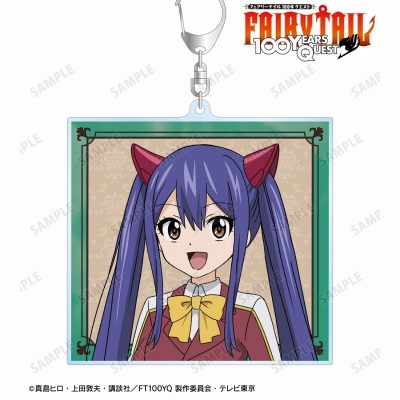 【グッズ-キーホルダー】TVアニメ『FAIRY TAIL 100年クエスト』 ウェンディ・マーベル BIGアクリルキーホルダー