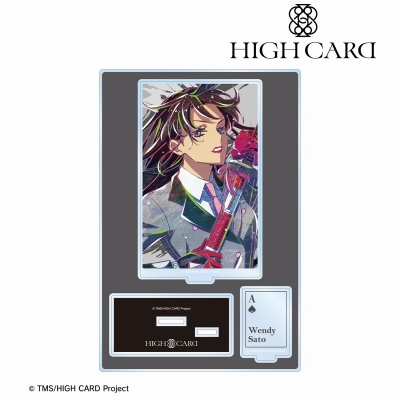 【グッズ-スタンドポップ】TVアニメ「HIGH CARD」 ウェンディ Ani-Art パーツ付きBIGアクリルスタンド