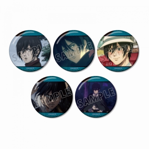 グッズ-バッチ】進撃の巨人 ミカサ 場面写缶バッジ5個セット vol.2 