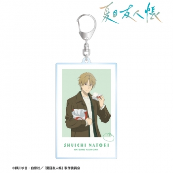 グッズ-キーホルダー】夏目友人帳 描き下ろし 名取周一 冬の装いver 