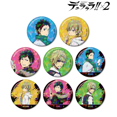 【グッズ-バッチ】TVアニメ「デュラララ!!×2」 描き下ろし 戦う背中ver. トレーディングホログラム缶バッジ【特典付】