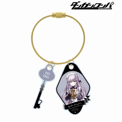 【グッズ-キーホルダー】ダンガンロンパシリーズ 緜さんイラスト 霧切響子 メイド&執事ver. 2連ワイヤーアクリルキーホルダー