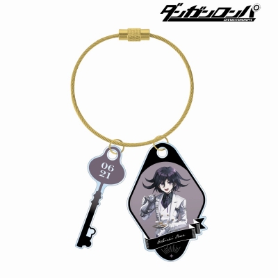 【グッズ-キーホルダー】ダンガンロンパシリーズ 緜さんイラスト 王馬小吉 メイド&執事ver. 2連ワイヤーアクリルキーホルダー