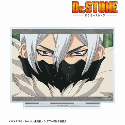 【グッズ-スタンドポップ】TVアニメ「Dr.STONE」 氷月 場面写BIGアクリルスタンド