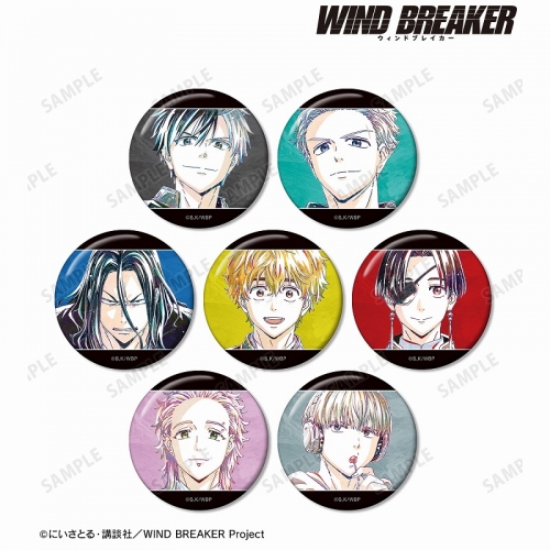 グッズ-バッチ】TVアニメ『WIND BREAKER』 トレーディング Ani-Art 缶 