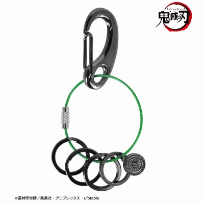 【グッズ-キーホルダー】アニメ「鬼滅の刃」 竈門炭治郎 ワイヤーキーリング