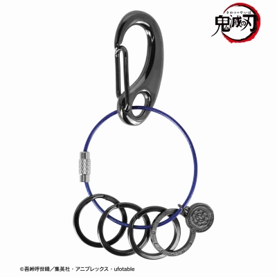 【グッズ-キーホルダー】アニメ「鬼滅の刃」 宇髄天元 ワイヤーキーリング