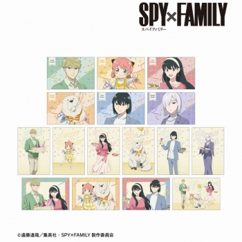 グッズ-ポストカード】SPY×FAMILY 描き下ろし ホリデーパーティーver 