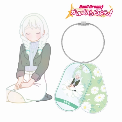 【グッズ-キーホルダー】バンドリ! ガールズバンドパーティ! 若宮 イヴ Botania 2連ワイヤーアクリルキーホルダー