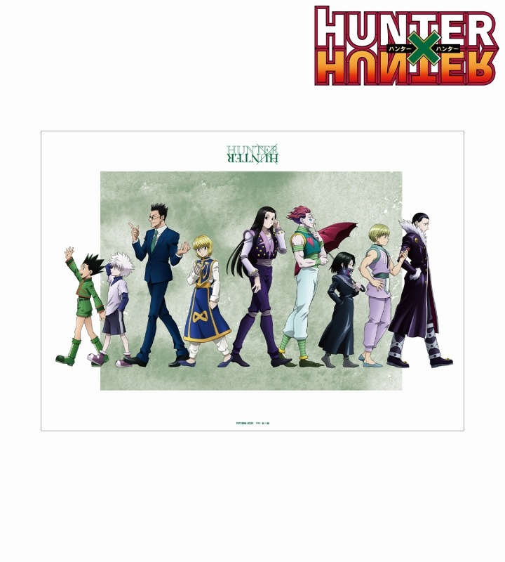 【グッズ-ポスター】HUNTER×HUNTER 描き下ろし 集合 歩みver. A3マット加工ポスター【アニメイト先行販売】