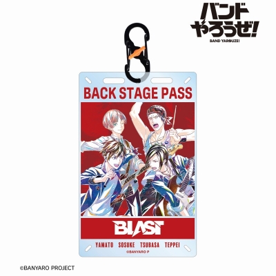 【グッズ-キーホルダー】「バンドやろうぜ!」 BLAST Ani-Art カラビナ付きカード型アクリルキーホルダー