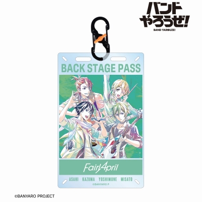 【グッズ-キーホルダー】「バンドやろうぜ!」 Fairy April Ani-Art カラビナ付きカード型アクリルキーホルダー