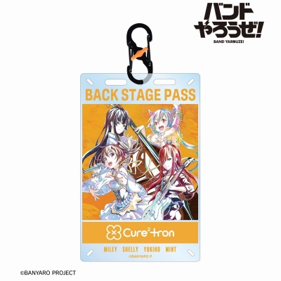 【グッズ-キーホルダー】「バンドやろうぜ!」 Cure?tron Ani-Art カラビナ付きカード型アクリルキーホルダー