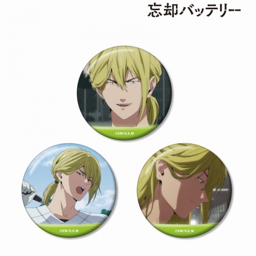 グッズ-バッチ】TVアニメ「忘却バッテリー」 藤堂 葵 場面写缶バッジ3 