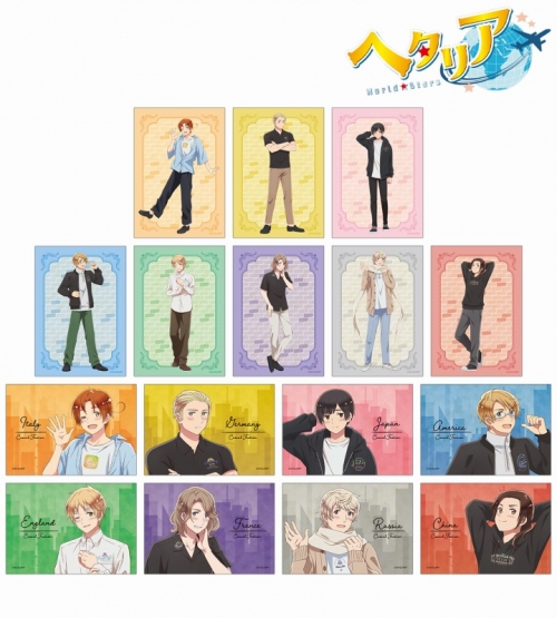 グッズ-ブロマイド】アニメ「ヘタリア World☆Stars」 arti-mate 