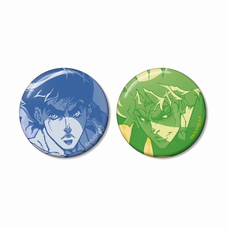 【グッズ-バッチ】ジョジョの奇妙な冒険 ファントムブラッド ジョナサン・ジョースター&ディオ・ブランドー 缶バッジ2個セット