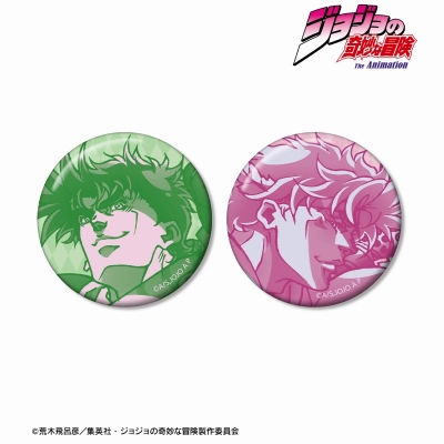 【グッズ-バッチ】ジョジョの奇妙な冒険 戦闘潮流 ジョセフ・ジョースター&シーザー・A・ツェペリ 缶バッジ2個セット