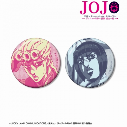グッズ-バッチ】ジョジョの奇妙な冒険 黄金の風 ジョルノ 