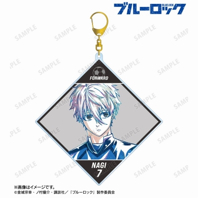 【グッズ-キーホルダー】TVアニメ『ブルーロック』 凪 誠士郎 Ani-Art 第3弾 BIGアクリルキーホルダー