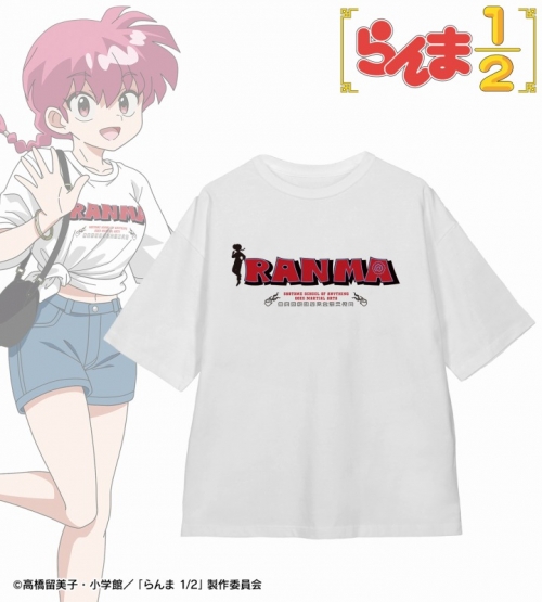 グッズ-Tシャツ】TVアニメ「らんま1/2」 arti-mate 着用BIGシルエットT 