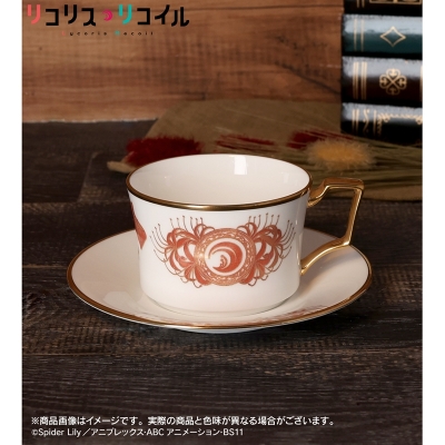 【グッズ-マグカップ】TVアニメ「リコリス・リコイル」 ノリタケコラボ 錦木千束 カップ&ソーサー