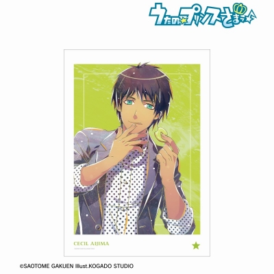 【グッズ-ポスター】うたの☆プリンスさまっ♪ 愛島セシル Ani-Art 第5弾 A3マット加工ポスター