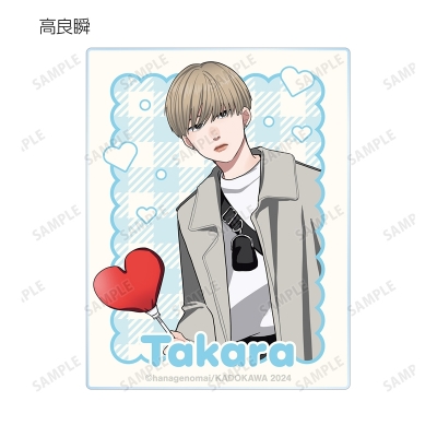 【グッズ-カード】「高良くんと天城くん」「兄貴の友達」 はなげのまい先生 描き下ろし プリントシール風ver. トレーディングアクリルカード