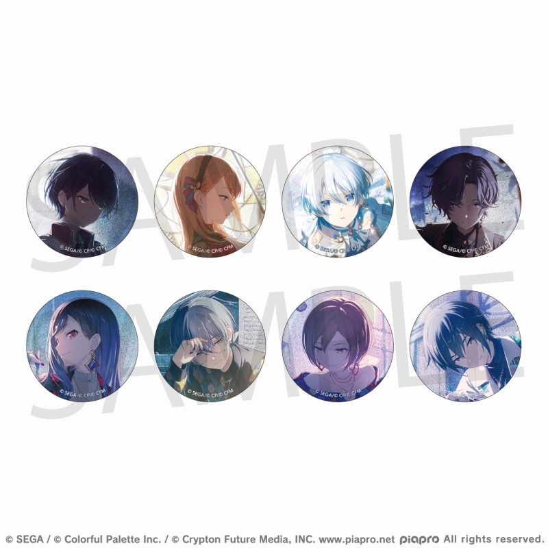 【グッズ-バッチ】プロジェクトセカイ カラフルステージ! feat. 初音ミク グリッター缶バッジ イベントイラストコレクション vol.42 A