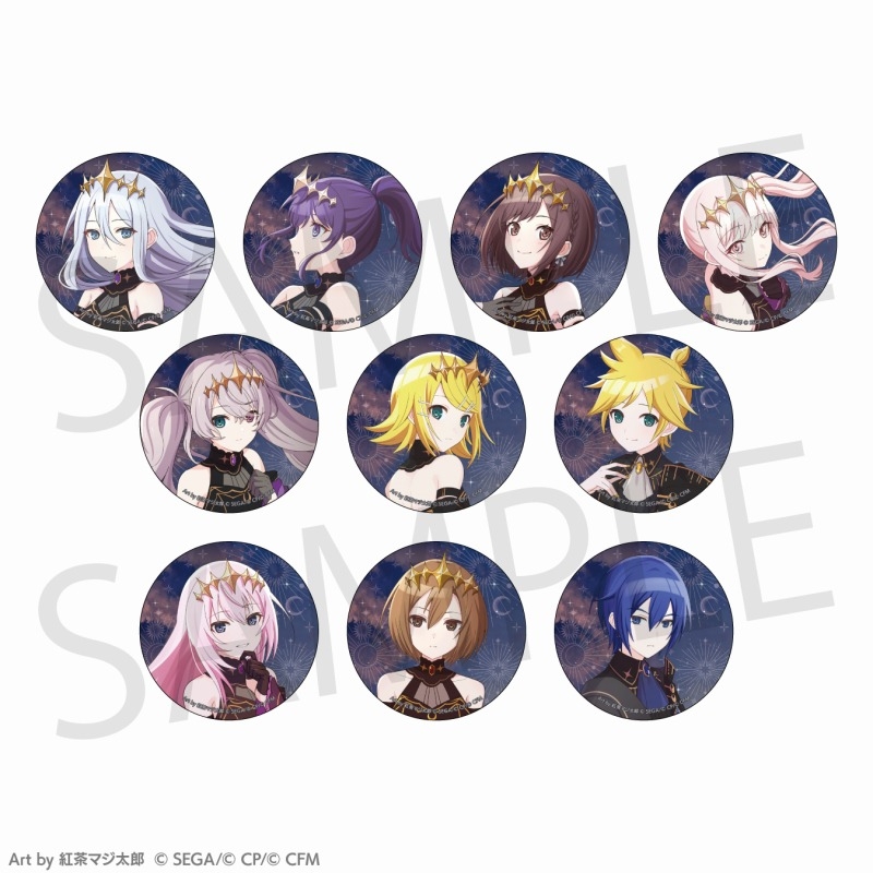 【グッズ-バッチ】プロジェクトセカイ カラフルステージ！ feat. 初音ミク コネクトライブ 25時、ナイトコードで。×バーチャル・シンガー Dreamscape 缶バッジコレクション［25時、ナイトコードで。］