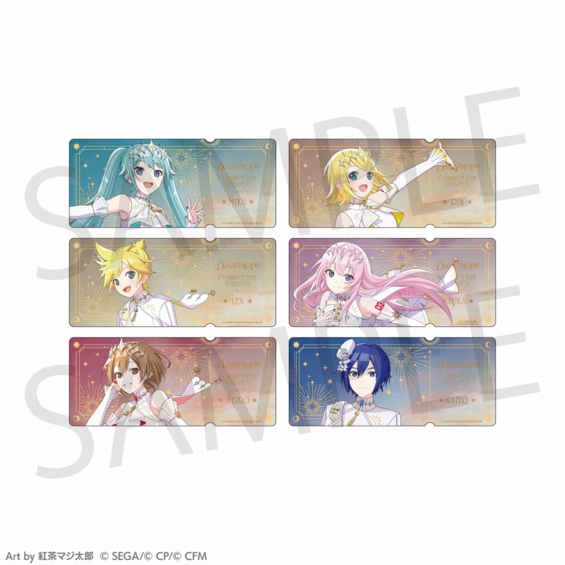【グッズ-カード】プロジェクトセカイ カラフルステージ！ feat. 初音ミク コネクトライブ 25時、ナイトコードで。×バーチャル・シンガー Dreamscape チケット風カード ［バーチャル・シンガー］